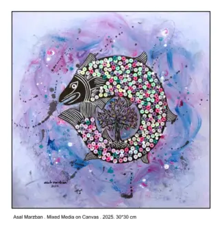 artwork by Asal Marzban artwork by Asal Marzban