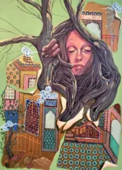 artwork by Elham Hoseinpour