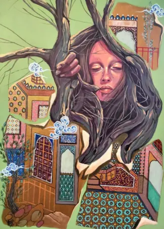 artwork by Elham Hoseinpour artwork by Elham Hoseinpour