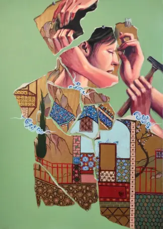 artwork by Elham Hoseinpour artwork by Elham Hoseinpour