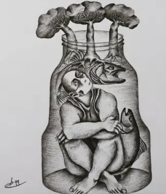 artwork by Adel Tabari artwork by Adel Tabari