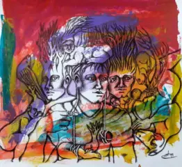 اثر هنرمند عادل طبری