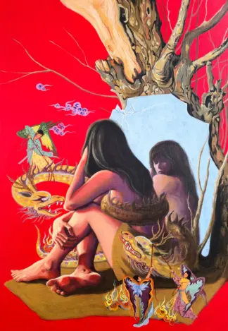 artwork by Elham Hoseinpour