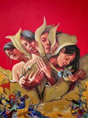 artwork by Elham Hoseinpour