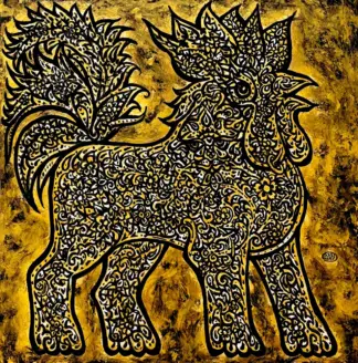 artwork by Fereydoon Khajeh