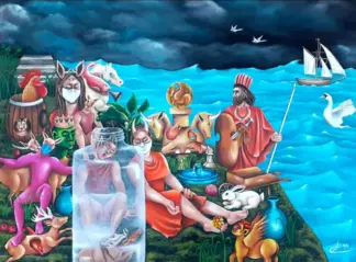 artwork by Adel Tabari artwork by Adel Tabari