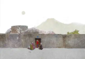 اثر هنرمند ترحم سلمانی
