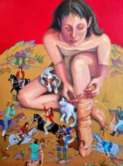 artwork by Elham Hoseinpour