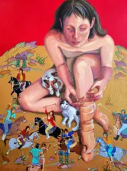 artwork by Elham Hoseinpour