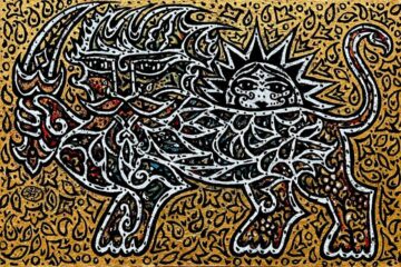 artwork by Fereydoon Khajeh