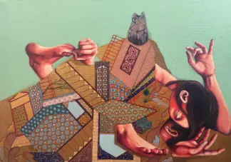 artwork by Elham Hoseinpour artwork by Elham Hoseinpour