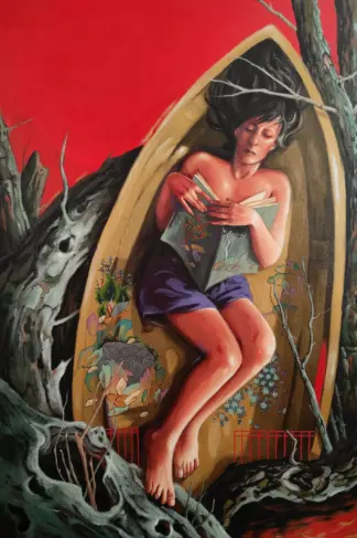 artwork by Elham Hoseinpour