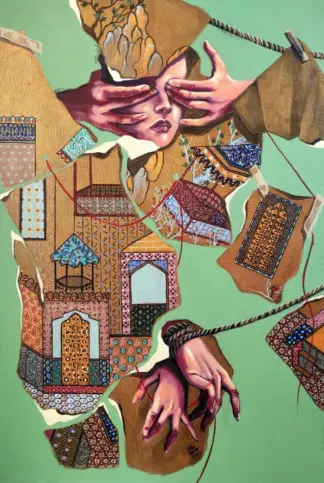 artwork by Elham Hoseinpour