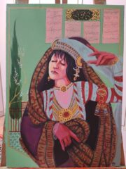 artwork by Elham Hoseinpour