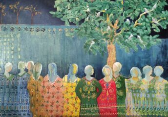 اثر هنرمند مریم رنگ آمیز