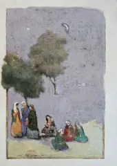 اثر هنرمند ترحم سلمانی