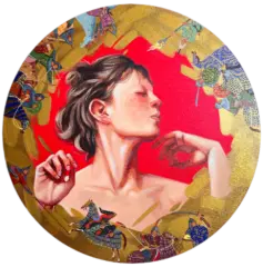artwork by Elham Hoseinpour