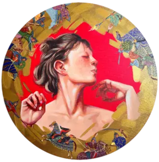 artwork by Elham Hoseinpour