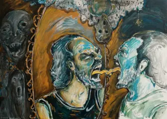 artwork by Mehrdad Varmazyar